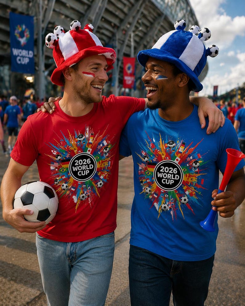 2026 Soccer Cup T-Shirt, Soccer Fan Shirt, Football Fan Gift, Soccer Cup 2026 Tee, International Soccer Shirt, Football Fan Gift