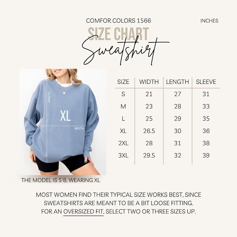 Embroidered Custom Sweatshirt, Mama Sweatshirt, Gift for Mom Dad, Grandma Gift, Embroidered Aunt, College Block Custom Text